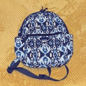 Vera Bradley Compact Backpack in Ikat Island